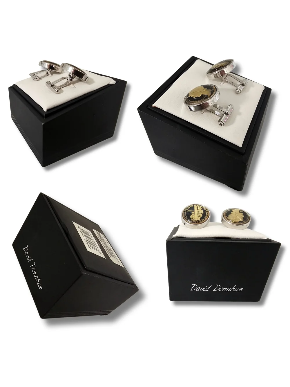 David Donahue Mercury Dime Cuff Links